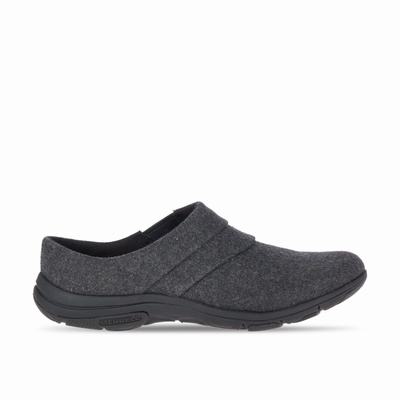 Merrell Dassie Stitch Slide Wool Slip On Skor Dam Svarta (SE310247)